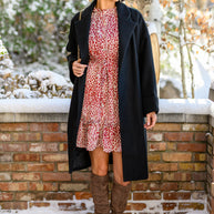 Rayven Animal Print Dress in Burgundy-Womens-Ave Shops-[option4]-[option5]-[option6]-[option7]-[option8]-Shop-Boutique-Clothing-for-Women-Online