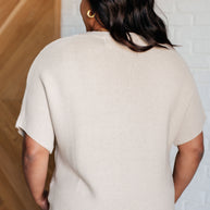 Relaxing Away Dolman Sleeve Knit Top in Taupe-Tops-Ave Shops-[option4]-[option5]-[option6]-[option7]-[option8]-Shop-Boutique-Clothing-for-Women-Online