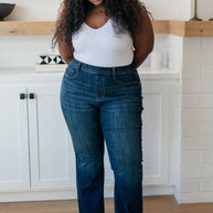 Ricki High Rise Pull On Slim Bootcut Jeans-Denim-Ave Shops-[option4]-[option5]-[option6]-[option7]-[option8]-Shop-Boutique-Clothing-for-Women-Online