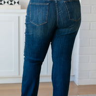 Ricki High Rise Pull On Slim Bootcut Jeans-Denim-Ave Shops-[option4]-[option5]-[option6]-[option7]-[option8]-Shop-Boutique-Clothing-for-Women-Online