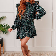 Right As Rain Ruffle Detail Dress-Dresses-Ave Shops-[option4]-[option5]-[option6]-[option7]-[option8]-Shop-Boutique-Clothing-for-Women-Online