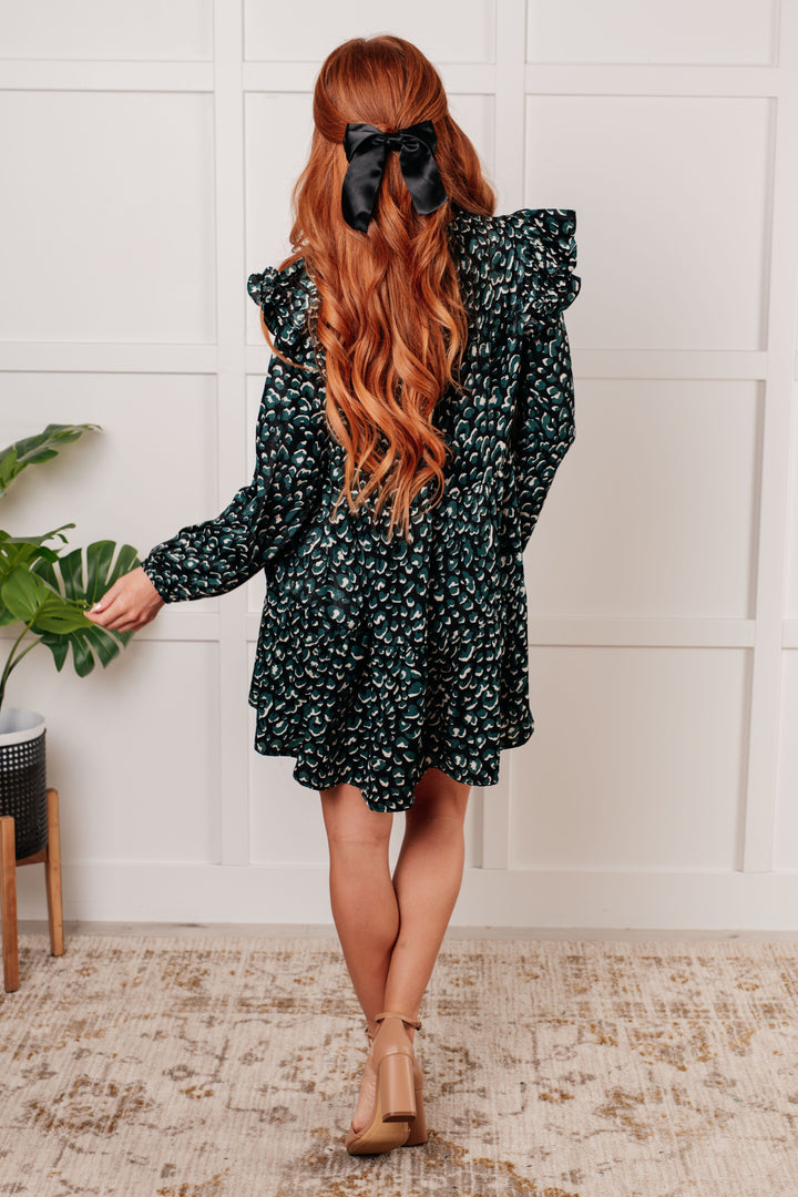 Right As Rain Ruffle Detail Dress-Dresses-Ave Shops-[option4]-[option5]-[option6]-[option7]-[option8]-Shop-Boutique-Clothing-for-Women-Online