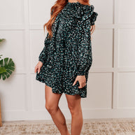 Right As Rain Ruffle Detail Dress-Dresses-Ave Shops-[option4]-[option5]-[option6]-[option7]-[option8]-Shop-Boutique-Clothing-for-Women-Online