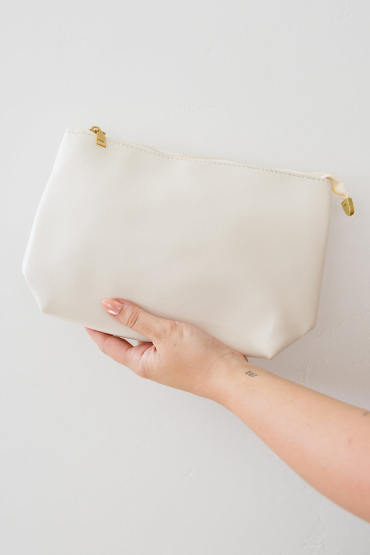 Road Less Traveled Handbag with Zipper Pouch in Cream-Accessories-Ave Shops-OS-[option4]-[option5]-[option6]-[option7]-[option8]-Shop-Boutique-Clothing-for-Women-Online