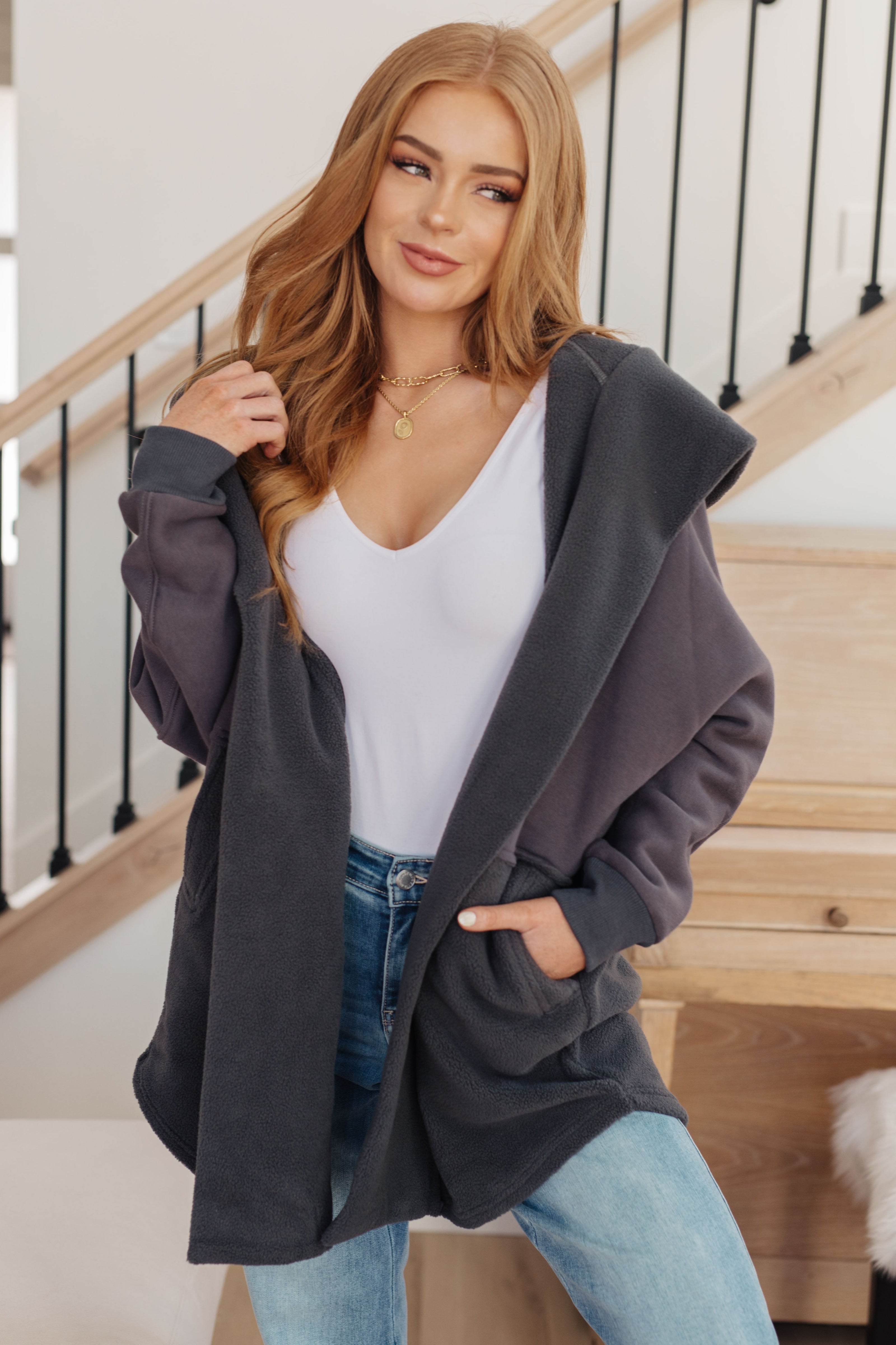 Room For Two Hooded Sweatshirt-Layers-Ave Shops-[option4]-[option5]-[option6]-[option7]-[option8]-Shop-Boutique-Clothing-for-Women-Online