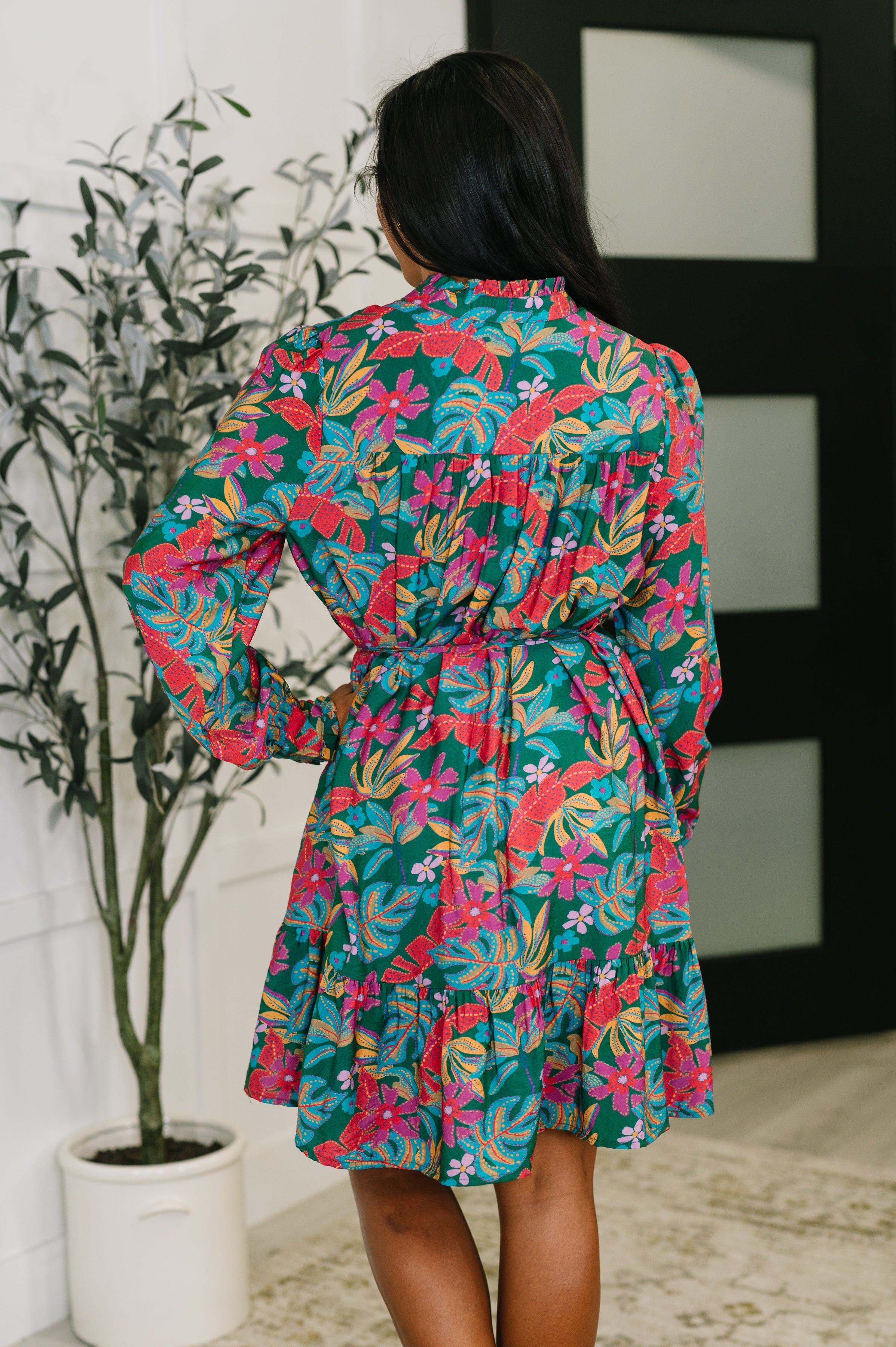 Rustic Retreat Long Sleeve Dress-Womens-Ave Shops-[option4]-[option5]-[option6]-[option7]-[option8]-Shop-Boutique-Clothing-for-Women-Online