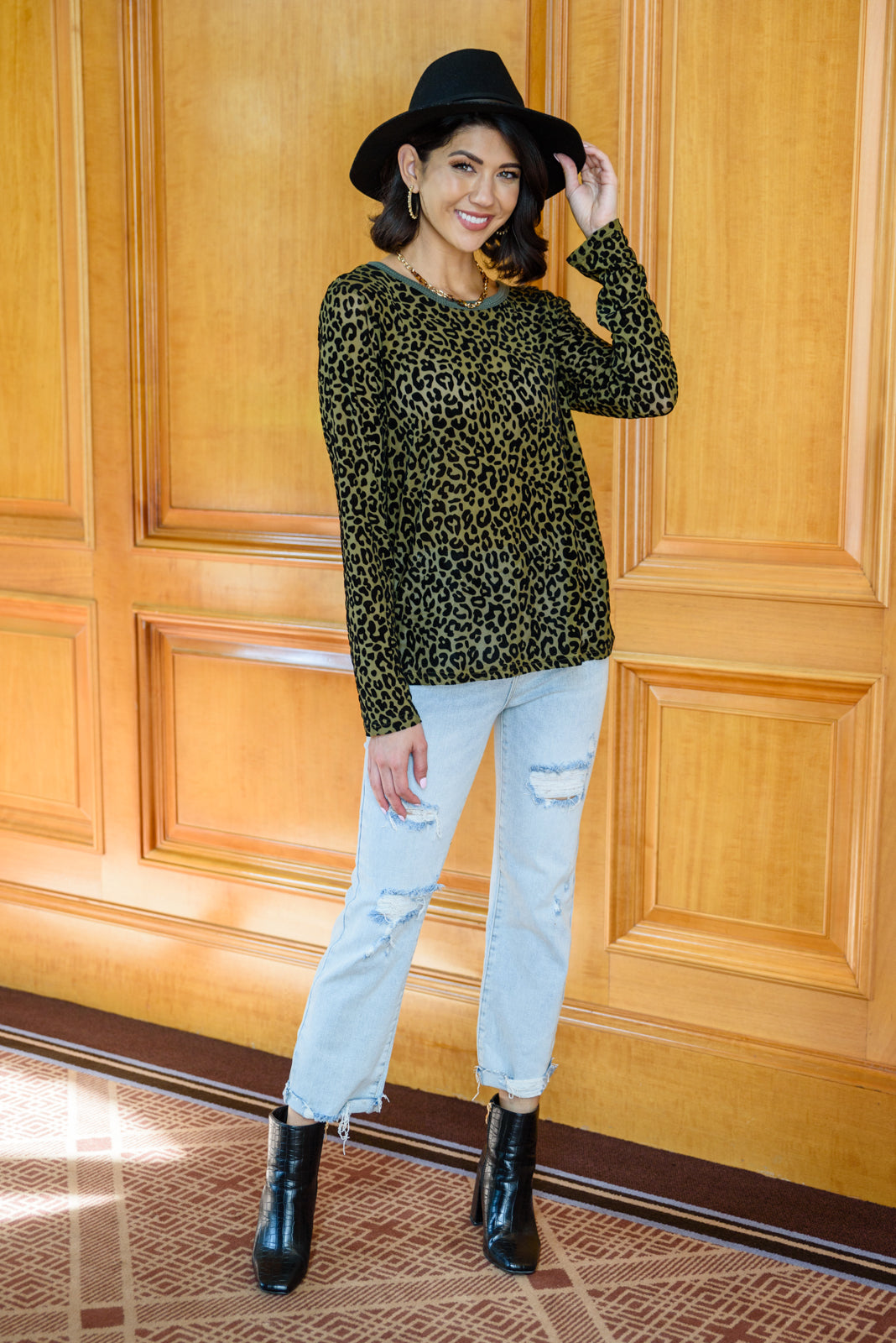 Sass Of It All Animal Print Top-Womens-Ave Shops-[option4]-[option5]-[option6]-[option7]-[option8]-Shop-Boutique-Clothing-for-Women-Online