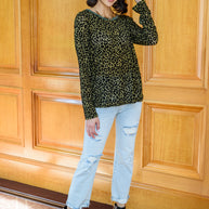 Sass Of It All Animal Print Top-Womens-Ave Shops-[option4]-[option5]-[option6]-[option7]-[option8]-Shop-Boutique-Clothing-for-Women-Online