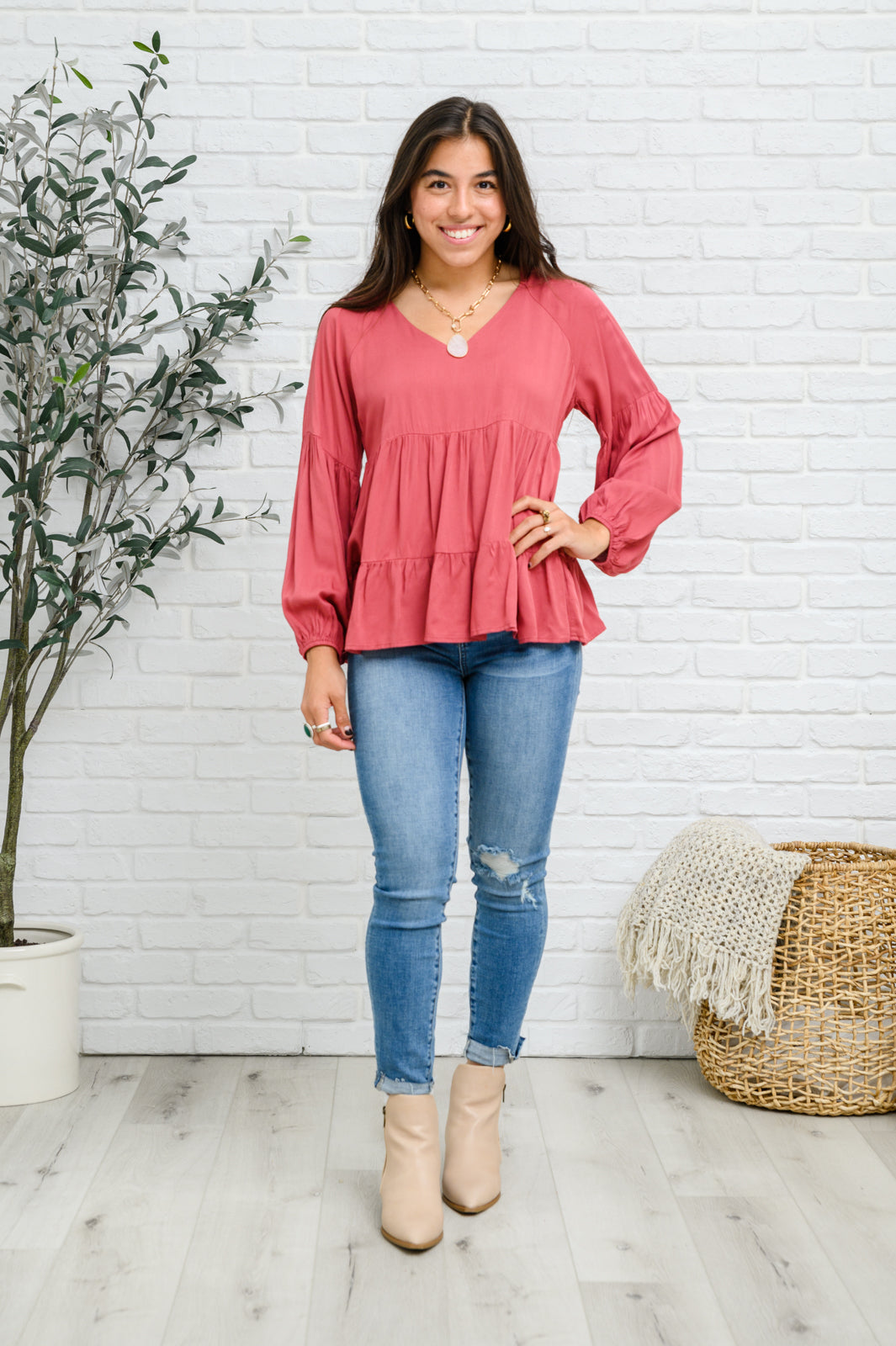 Sassy Swing Tiered Top-Womens-Ave Shops-[option4]-[option5]-[option6]-[option7]-[option8]-Shop-Boutique-Clothing-for-Women-Online