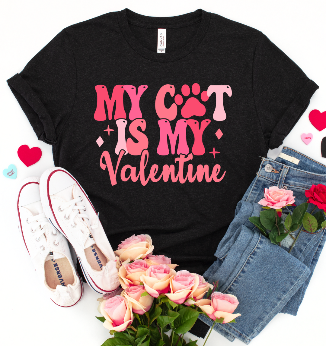 My Cat is my Valentine-Graphic Tee-Exclusive Thredz-[option4]-[option5]-[option6]-[option7]-[option8]-Shop-Boutique-Clothing-for-Women-Online