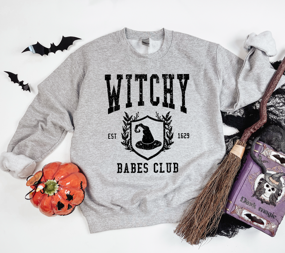 Witchy Babes Club sweatshirt-Graphic Tee-Exclusive Thredz-[option4]-[option5]-[option6]-[option7]-[option8]-Shop-Boutique-Clothing-for-Women-Online