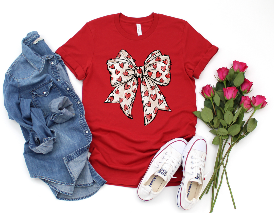 Lots Of Love Bow-Graphic Tee-Exclusive Thredz-[option4]-[option5]-[option6]-[option7]-[option8]-Shop-Boutique-Clothing-for-Women-Online