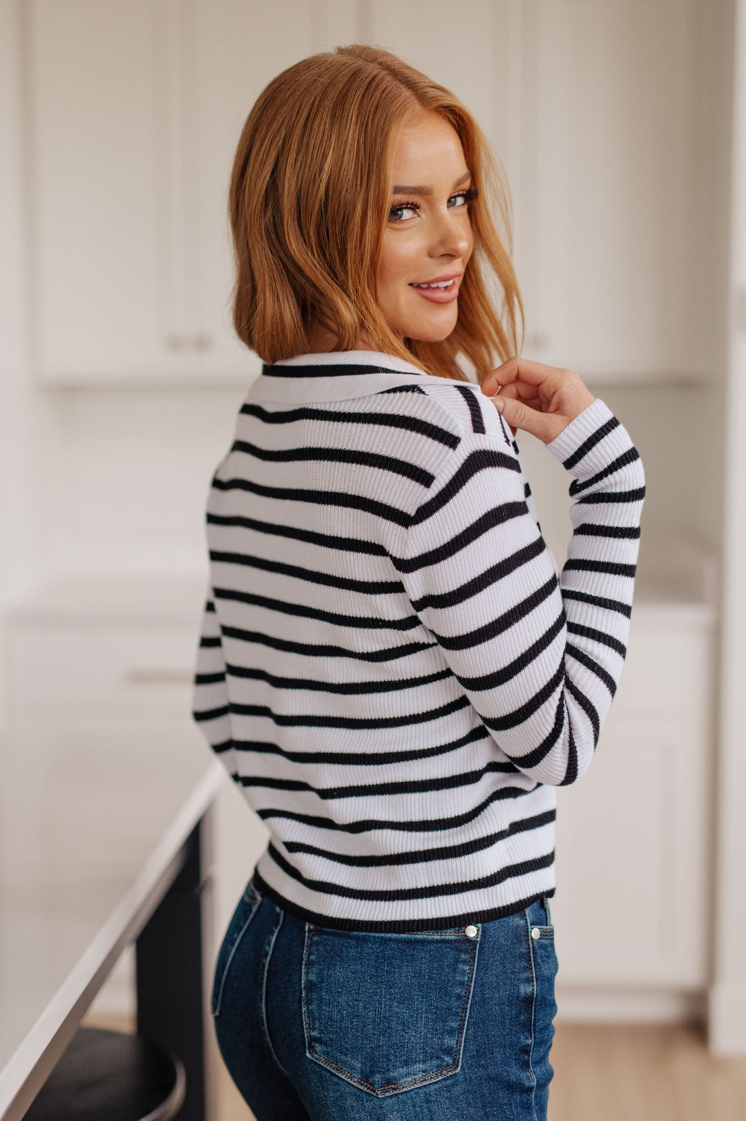 Self Improvement V-Neck Striped Sweater-Tops-Ave Shops-[option4]-[option5]-[option6]-[option7]-[option8]-Shop-Boutique-Clothing-for-Women-Online