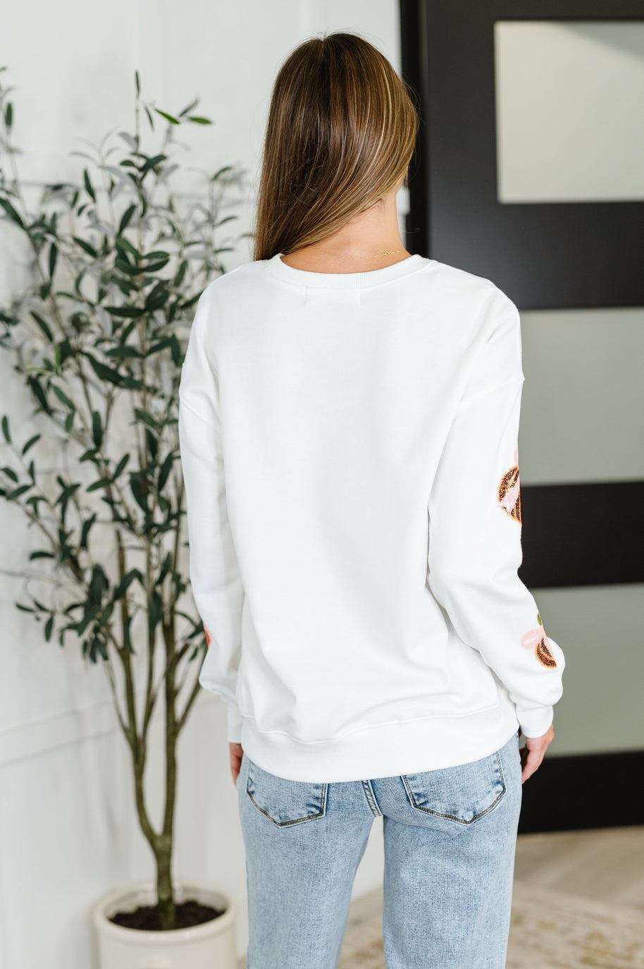 PREORDER: Sequin Pumpkin Bow Pullover-Womens-Ave Shops-[option4]-[option5]-[option6]-[option7]-[option8]-Shop-Boutique-Clothing-for-Women-Online