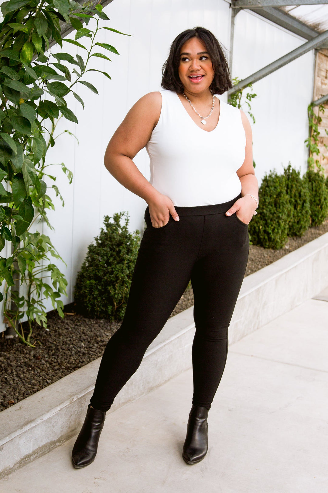 She Can't Be Stopped Leggings-Womens-Ave Shops-[option4]-[option5]-[option6]-[option7]-[option8]-Shop-Boutique-Clothing-for-Women-Online