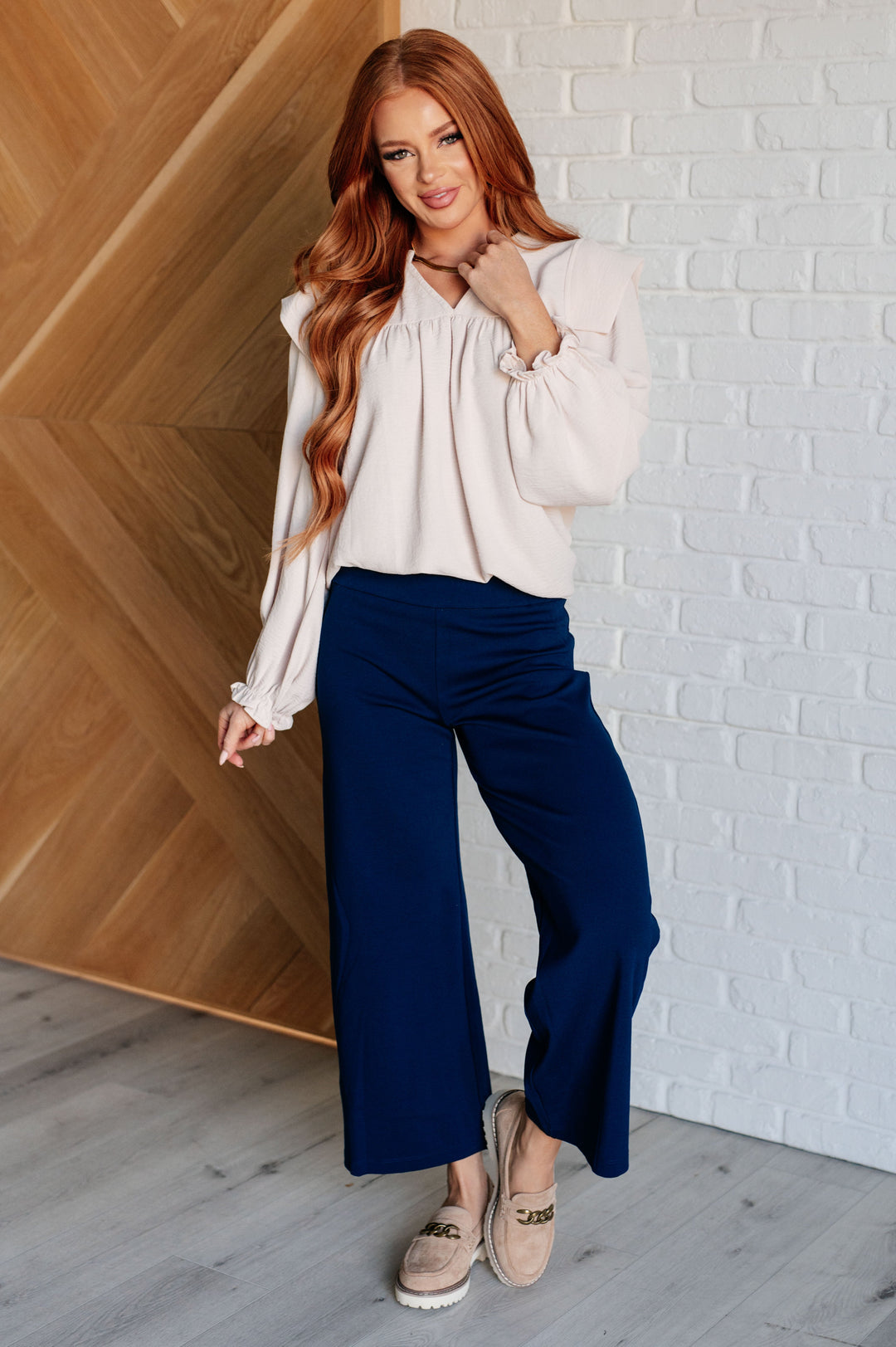 She Ought to Understand Balloon Sleeve Blouse-Blouses-Ave Shops-[option4]-[option5]-[option6]-[option7]-[option8]-Shop-Boutique-Clothing-for-Women-Online