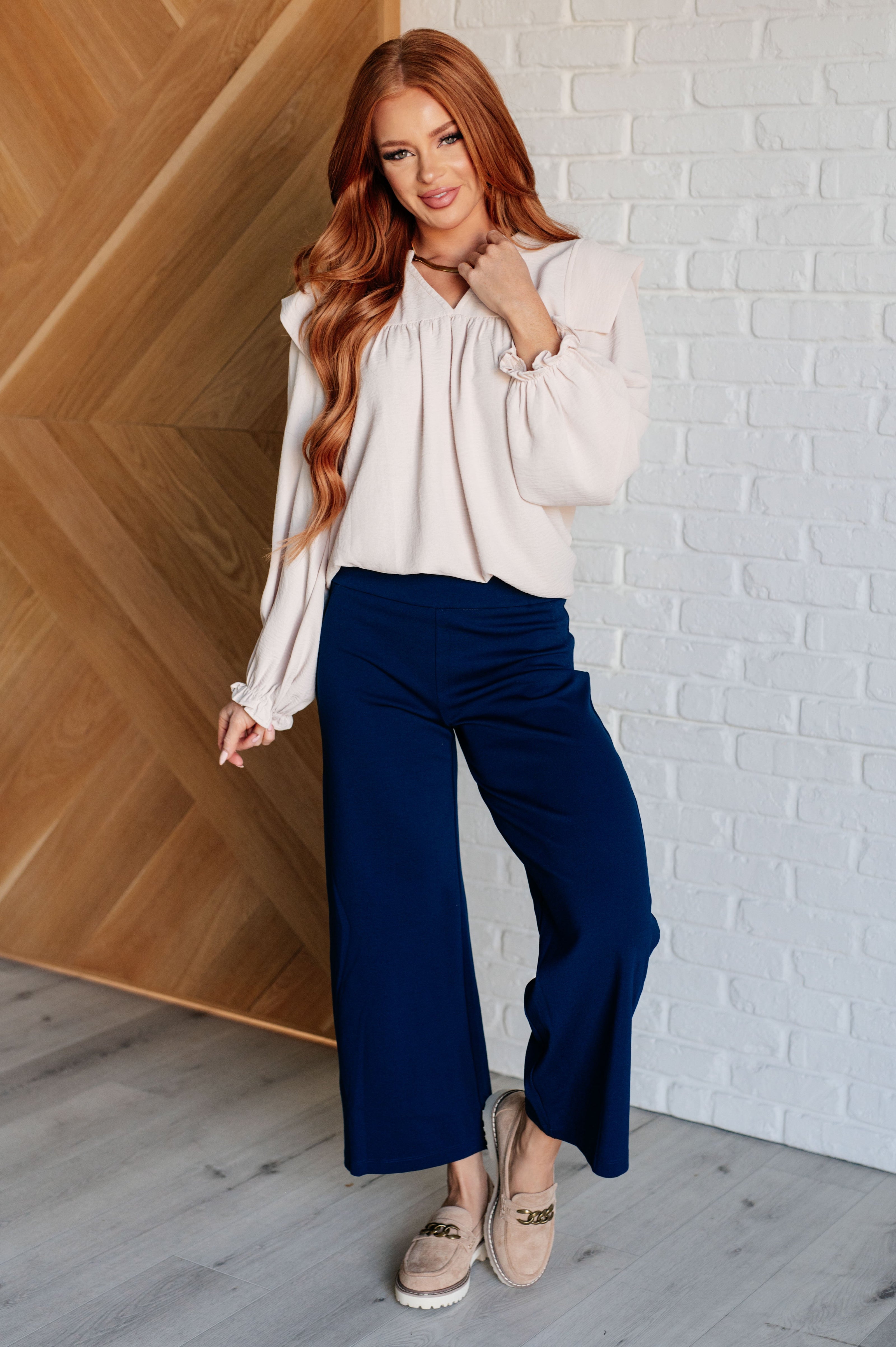 She Ought to Understand Balloon Sleeve Blouse-Blouses-Ave Shops-[option4]-[option5]-[option6]-[option7]-[option8]-Shop-Boutique-Clothing-for-Women-Online
