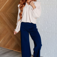 She Ought to Understand Balloon Sleeve Blouse-Blouses-Ave Shops-[option4]-[option5]-[option6]-[option7]-[option8]-Shop-Boutique-Clothing-for-Women-Online