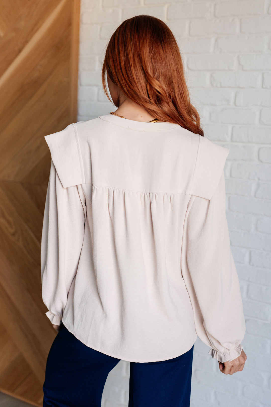 She Ought to Understand Balloon Sleeve Blouse-Blouses-Ave Shops-[option4]-[option5]-[option6]-[option7]-[option8]-Shop-Boutique-Clothing-for-Women-Online