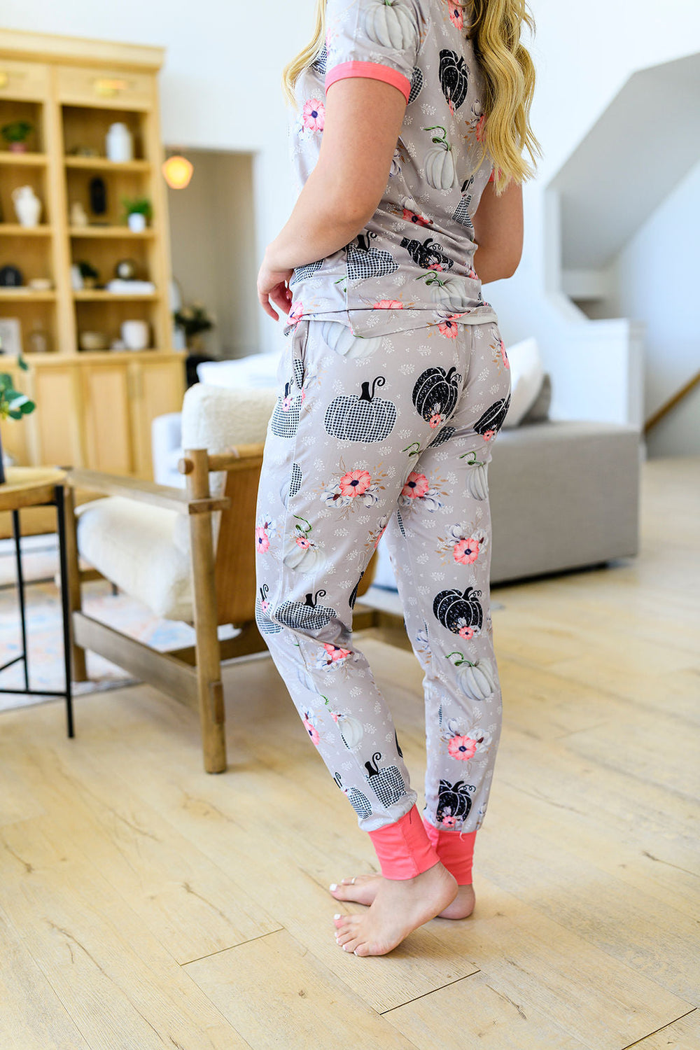 Shirley & Stone Fall Pajama set - Woodland Pumpkin-In Production-Shirley & Stone-[option4]-[option5]-[option6]-[option7]-[option8]-Shop-Boutique-Clothing-for-Women-Online