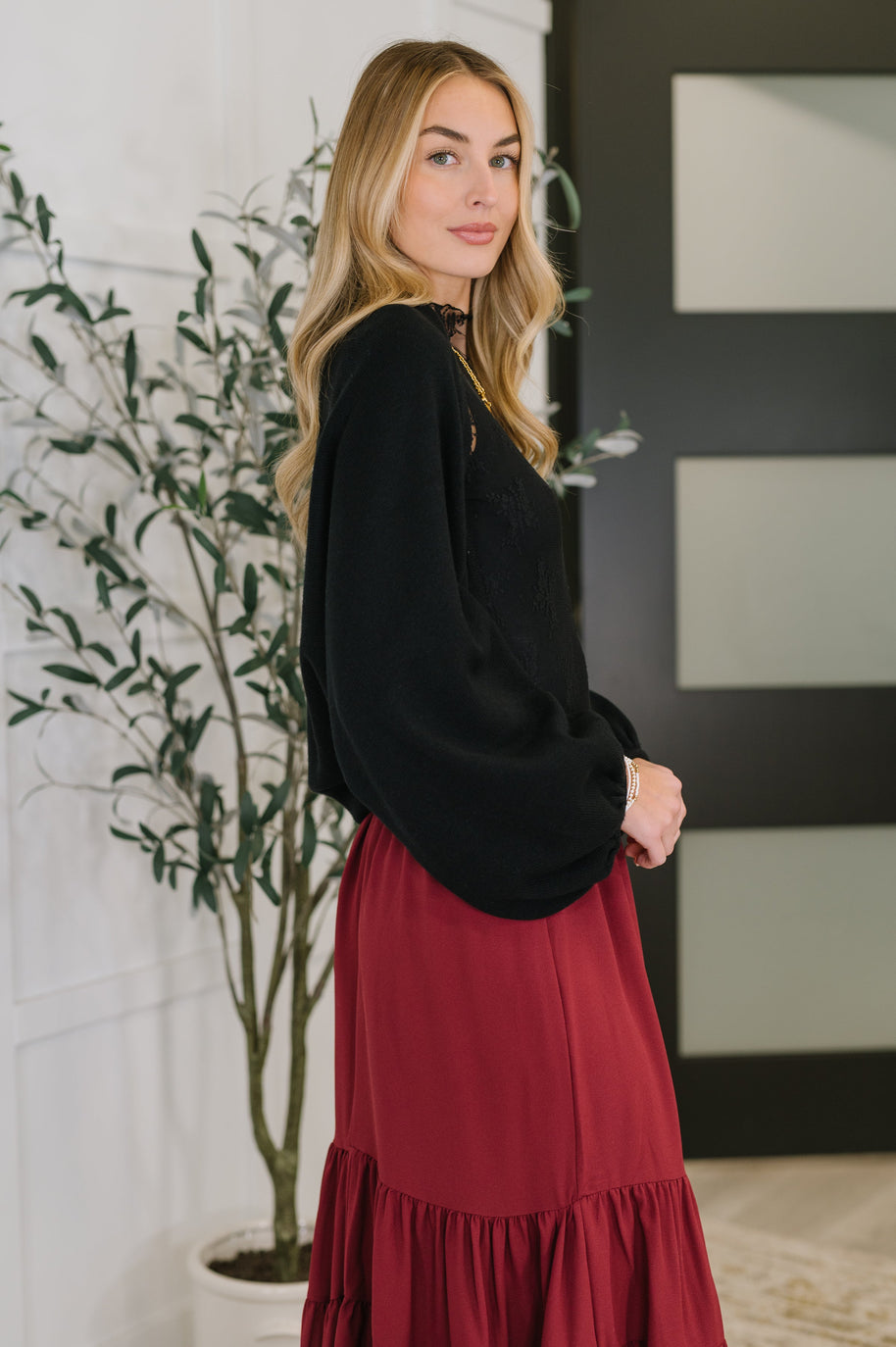 Short But Sweet Shrug in Black-Womens-Ave Shops-[option4]-[option5]-[option6]-[option7]-[option8]-Shop-Boutique-Clothing-for-Women-Online