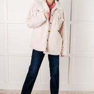 Shrouded in Sherpa Coat in White-Layers-Ave Shops-[option4]-[option5]-[option6]-[option7]-[option8]-Shop-Boutique-Clothing-for-Women-Online