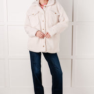 Shrouded in Sherpa Coat in White-Layers-Ave Shops-[option4]-[option5]-[option6]-[option7]-[option8]-Shop-Boutique-Clothing-for-Women-Online