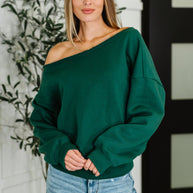 Side Hustle Off Shoulder Long Sleeve Top-Womens-Ave Shops-[option4]-[option5]-[option6]-[option7]-[option8]-Shop-Boutique-Clothing-for-Women-Online