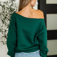 Side Hustle Off Shoulder Long Sleeve Top-Womens-Ave Shops-[option4]-[option5]-[option6]-[option7]-[option8]-Shop-Boutique-Clothing-for-Women-Online