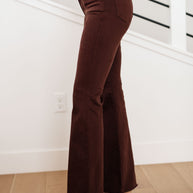 Judy Blue Sienna High Rise Control Top Flare Jeans in Espresso-Denim-Ave Shops-[option4]-[option5]-[option6]-[option7]-[option8]-Shop-Boutique-Clothing-for-Women-Online