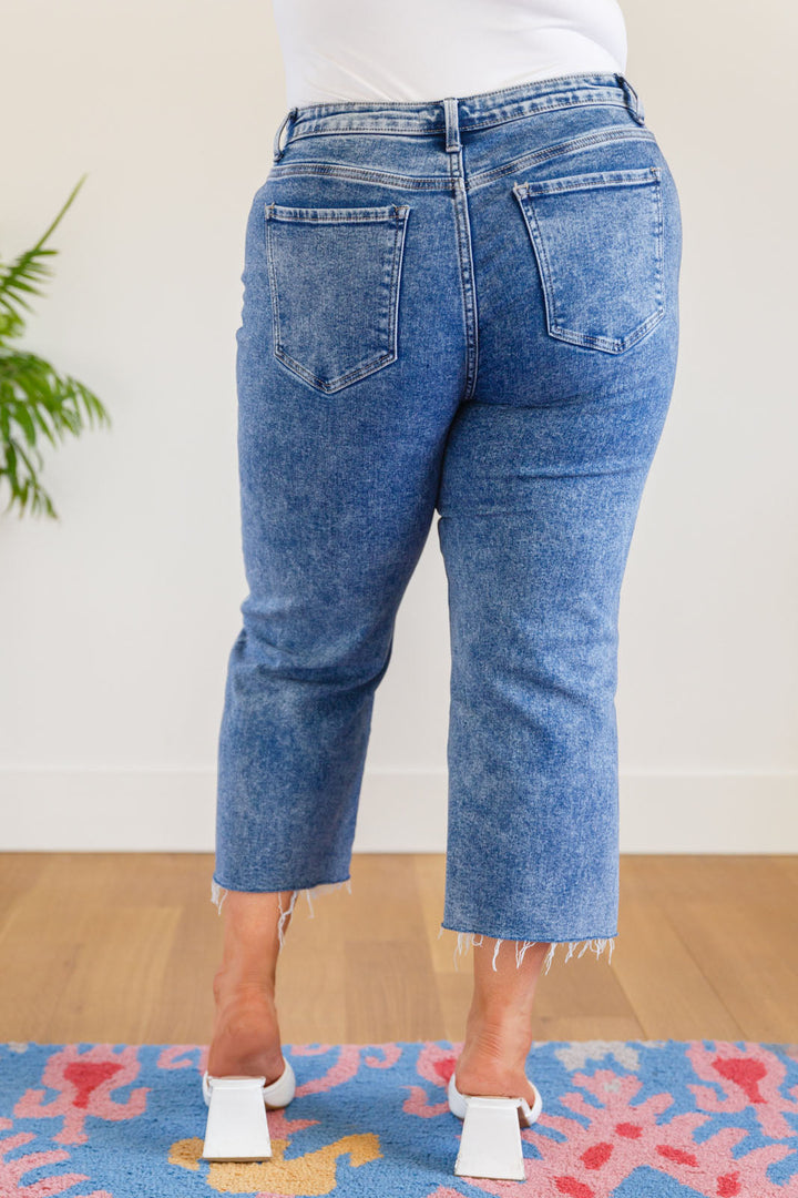 Simple Is The Way Wide Leg Capris-Denim-Ave Shops-[option4]-[option5]-[option6]-[option7]-[option8]-Shop-Boutique-Clothing-for-Women-Online