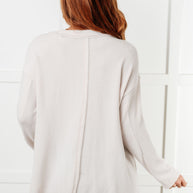 Zenana Simple Silhouette Brushed Hacci Sweater in Sand Beige-Tops-Ave Shops-[option4]-[option5]-[option6]-[option7]-[option8]-Shop-Boutique-Clothing-for-Women-Online