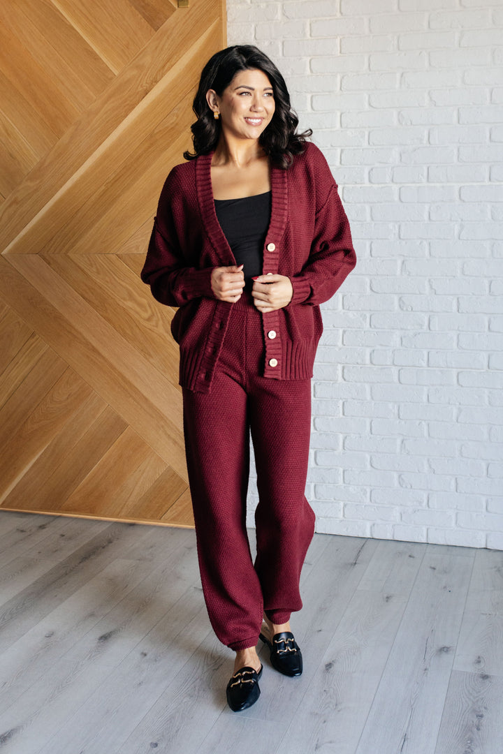 Simple Solution Knit Set in Wine-Sets-Ave Shops-[option4]-[option5]-[option6]-[option7]-[option8]-Shop-Boutique-Clothing-for-Women-Online