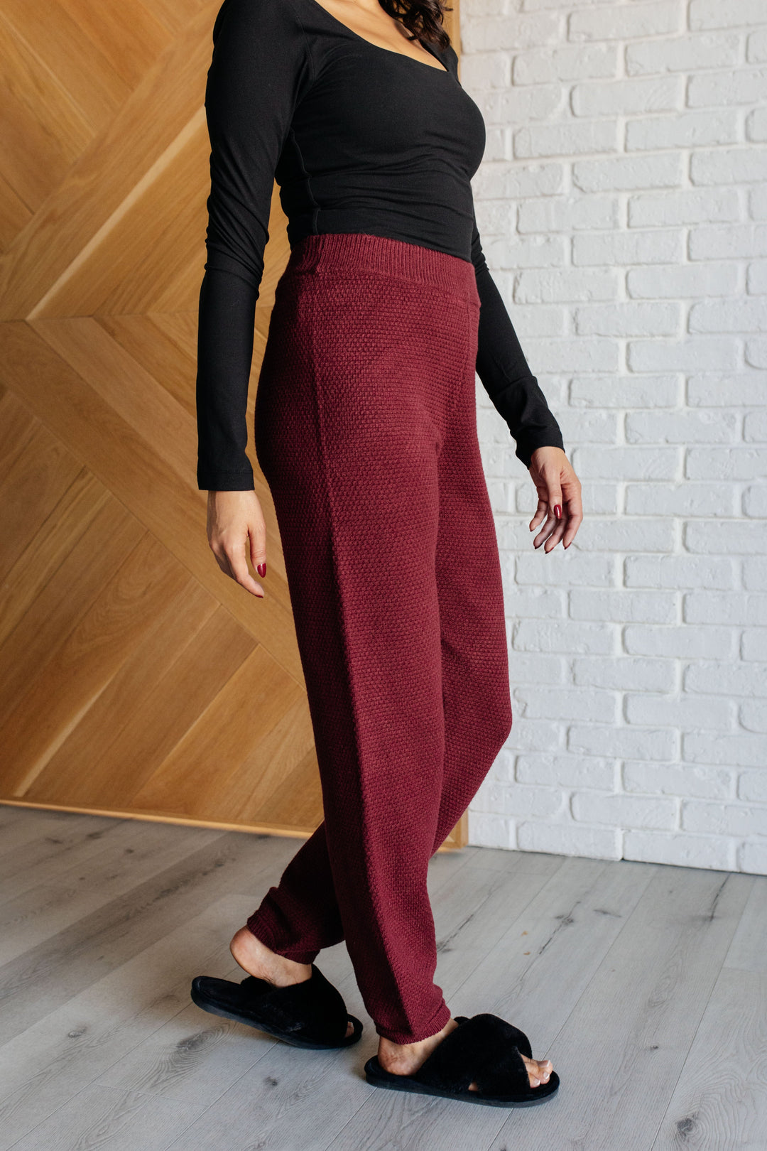 Simple Solution Knit Set in Wine-Sets-Ave Shops-[option4]-[option5]-[option6]-[option7]-[option8]-Shop-Boutique-Clothing-for-Women-Online