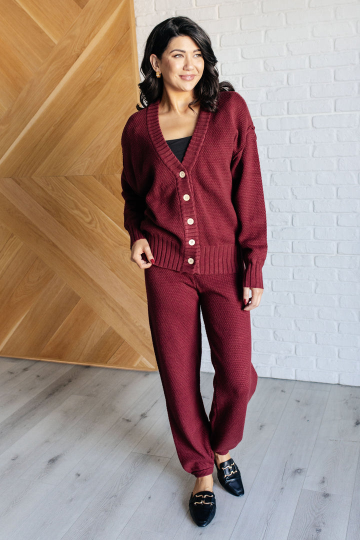 Simple Solution Knit Set in Wine-Sets-Ave Shops-[option4]-[option5]-[option6]-[option7]-[option8]-Shop-Boutique-Clothing-for-Women-Online