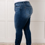 Skylar Mid Rise Thermal Vintage Skinny Jean-Womens-Ave Shops-[option4]-[option5]-[option6]-[option7]-[option8]-Shop-Boutique-Clothing-for-Women-Online