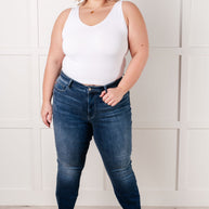 Skylar Mid Rise Thermal Vintage Skinny Jean-Womens-Ave Shops-[option4]-[option5]-[option6]-[option7]-[option8]-Shop-Boutique-Clothing-for-Women-Online