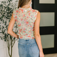 Snatched & Sassy Sheer Layering Top in Chartreuse-Womens-Ave Shops-[option4]-[option5]-[option6]-[option7]-[option8]-Shop-Boutique-Clothing-for-Women-Online