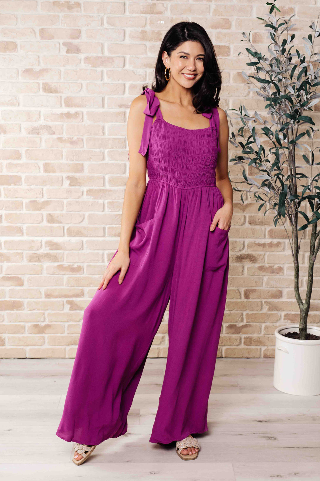 Social Graces Wide Leg Jumpsuit-Jumpsuits & Rompers-Ave Shops-[option4]-[option5]-[option6]-[option7]-[option8]-Shop-Boutique-Clothing-for-Women-Online