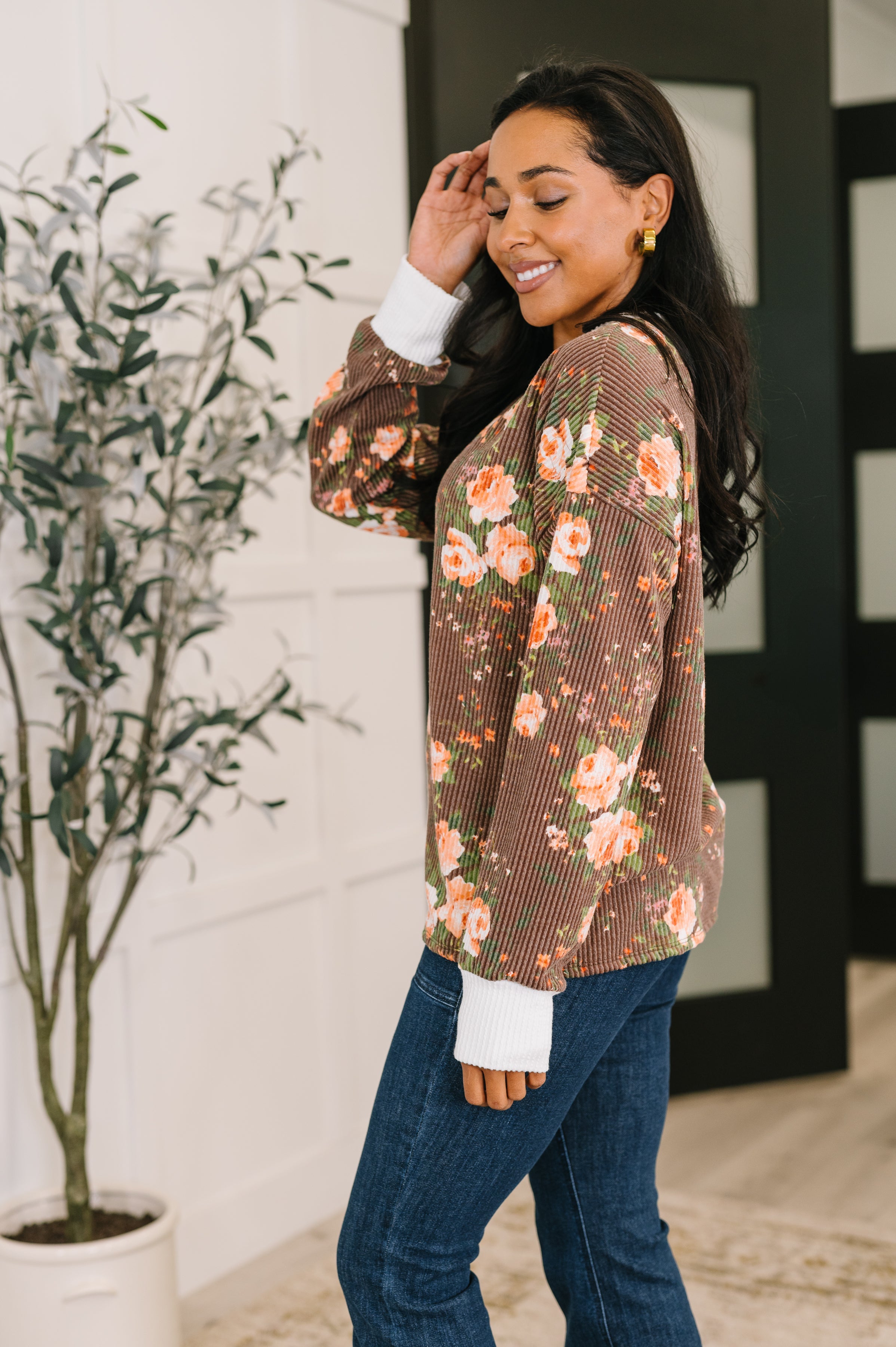 Somebody to Lean On Cable Ribbed Top-Womens-Ave Shops-[option4]-[option5]-[option6]-[option7]-[option8]-Shop-Boutique-Clothing-for-Women-Online