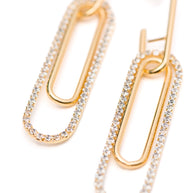 Sonia Link Earrings In Gold-Accessories-Ave Shops-[option4]-[option5]-[option6]-[option7]-[option8]-Shop-Boutique-Clothing-for-Women-Online