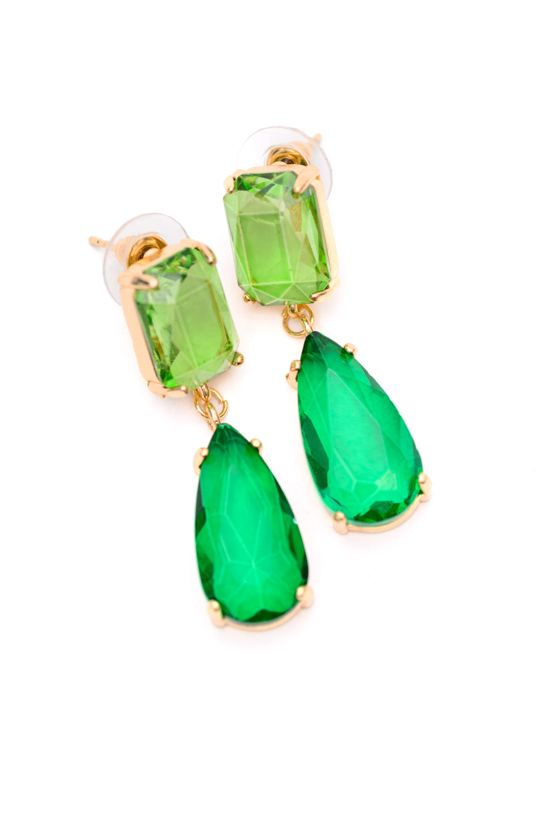 Sparkly Spirit Drop Crystal Earrings in Green-Accessories-Ave Shops-OS-[option4]-[option5]-[option6]-[option7]-[option8]-Shop-Boutique-Clothing-for-Women-Online