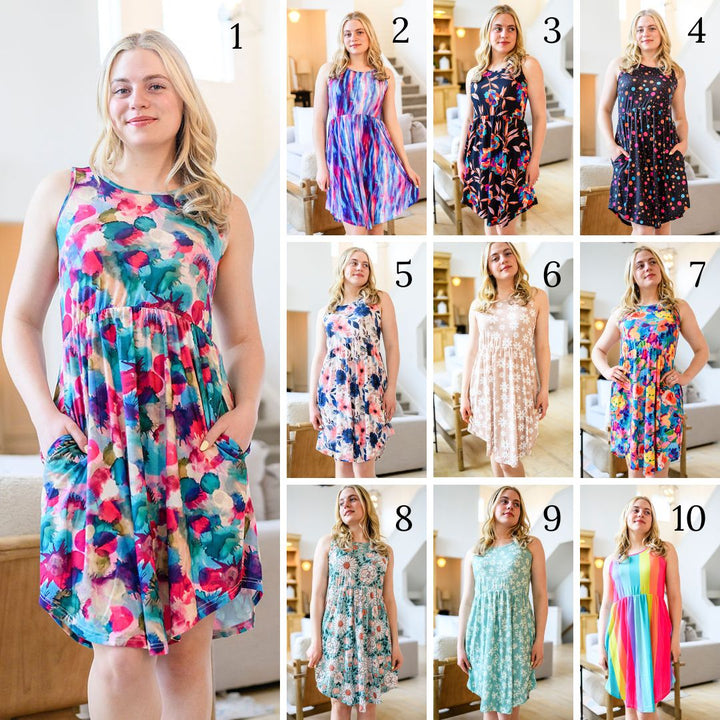 Shirley & Stone Dear Dress in Assorted Prints-Womens-Ave Shops-[option4]-[option5]-[option6]-[option7]-[option8]-Shop-Boutique-Clothing-for-Women-Online