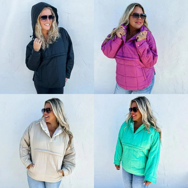 Blakeley Peyton Puffer Jacket In Four Colors-Preorder-Ave Shops-[option4]-[option5]-[option6]-[option7]-[option8]-Shop-Boutique-Clothing-for-Women-Online