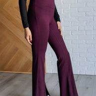 Stamina Stride Flare Leggings in Cassis-Athleisure-Ave Shops-[option4]-[option5]-[option6]-[option7]-[option8]-Shop-Boutique-Clothing-for-Women-Online