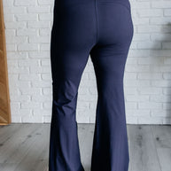 Stamina Stride Flare Leggings in Navy-Athleisure-Ave Shops-[option4]-[option5]-[option6]-[option7]-[option8]-Shop-Boutique-Clothing-for-Women-Online