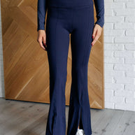 Stamina Stride Flare Leggings in Navy-Athleisure-Ave Shops-[option4]-[option5]-[option6]-[option7]-[option8]-Shop-Boutique-Clothing-for-Women-Online