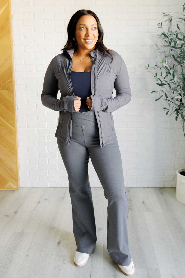 Rae Mode Staying Swift Activewear Jacket in Titanium-Athleisure-Ave Shops-[option4]-[option5]-[option6]-[option7]-[option8]-Shop-Boutique-Clothing-for-Women-Online