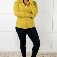 Rae Mode Staying Swift Activewear Jacket in Yellow Pear-Layers-Ave Shops-[option4]-[option5]-[option6]-[option7]-[option8]-Shop-Boutique-Clothing-for-Women-Online