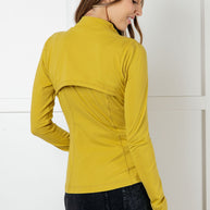Rae Mode Staying Swift Activewear Jacket in Yellow Pear-Layers-Ave Shops-[option4]-[option5]-[option6]-[option7]-[option8]-Shop-Boutique-Clothing-for-Women-Online